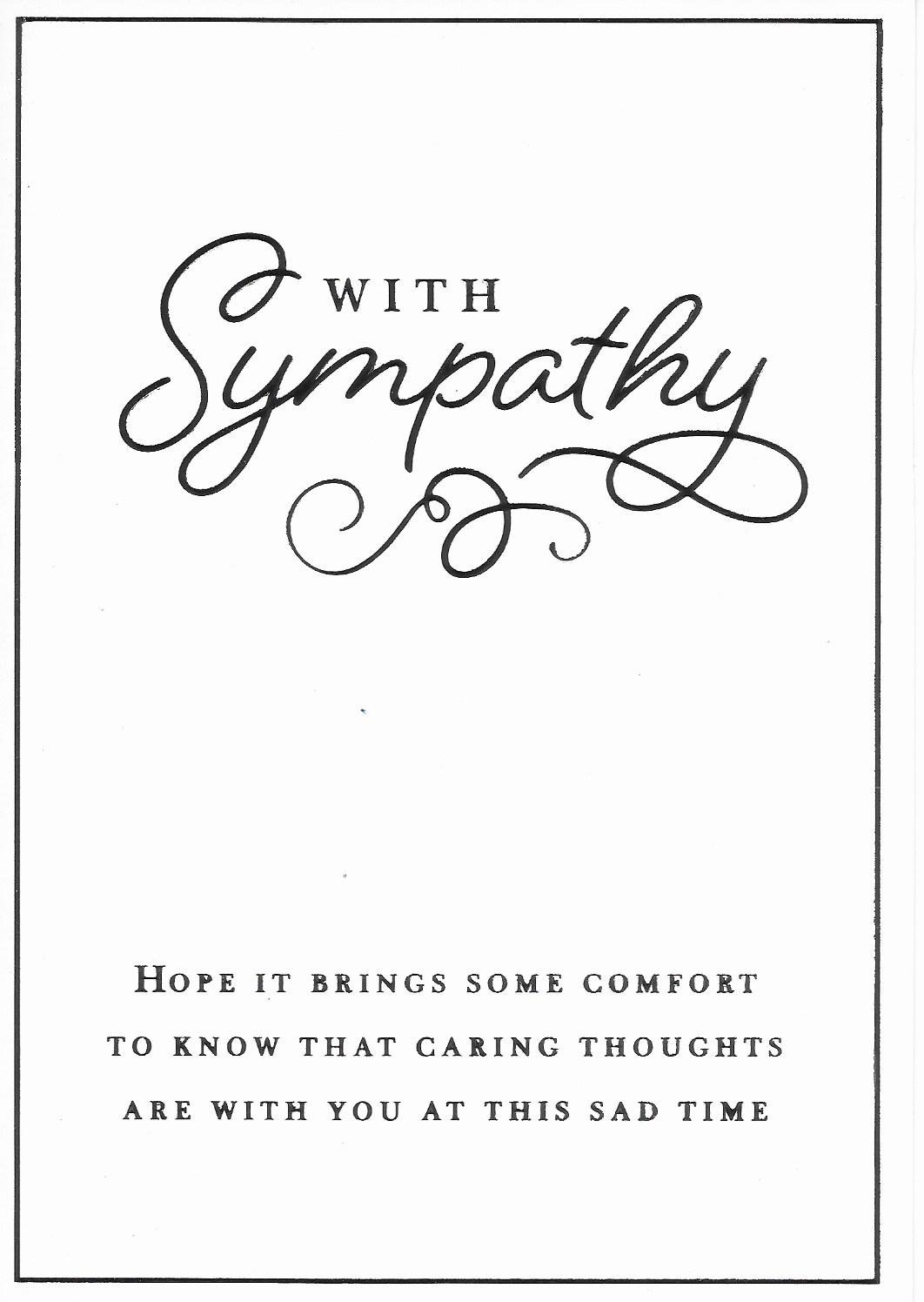 Sympathy Card 5